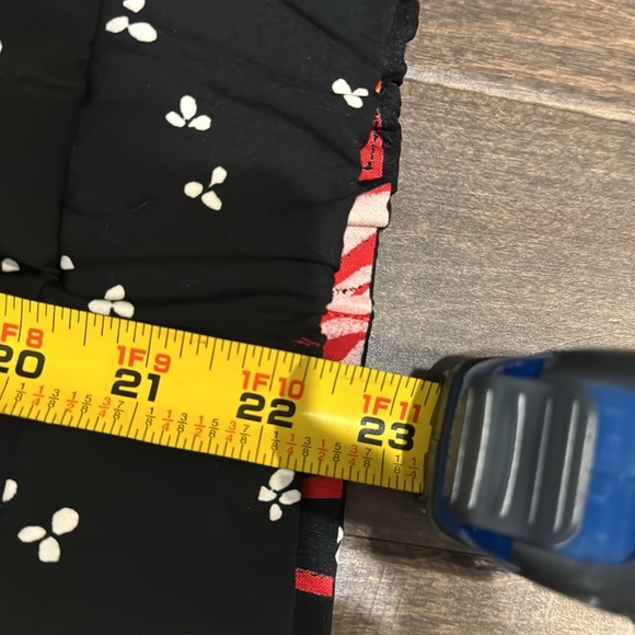 Vintage 90s Marcia Reversible Floral Bomber Jacket M – Talon Zipper Artsy Boho - Picture 17 of 17